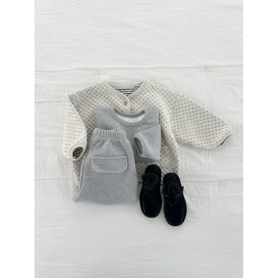 Minirobe 褲子 미니로브 블라썸조거팬츠-細節圖10