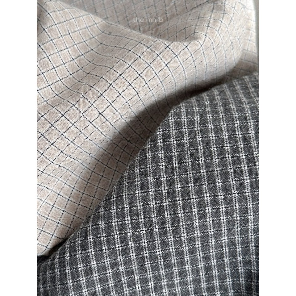 Minirobe 吊帶褲 미니로브 모던체크오버롤-細節圖4