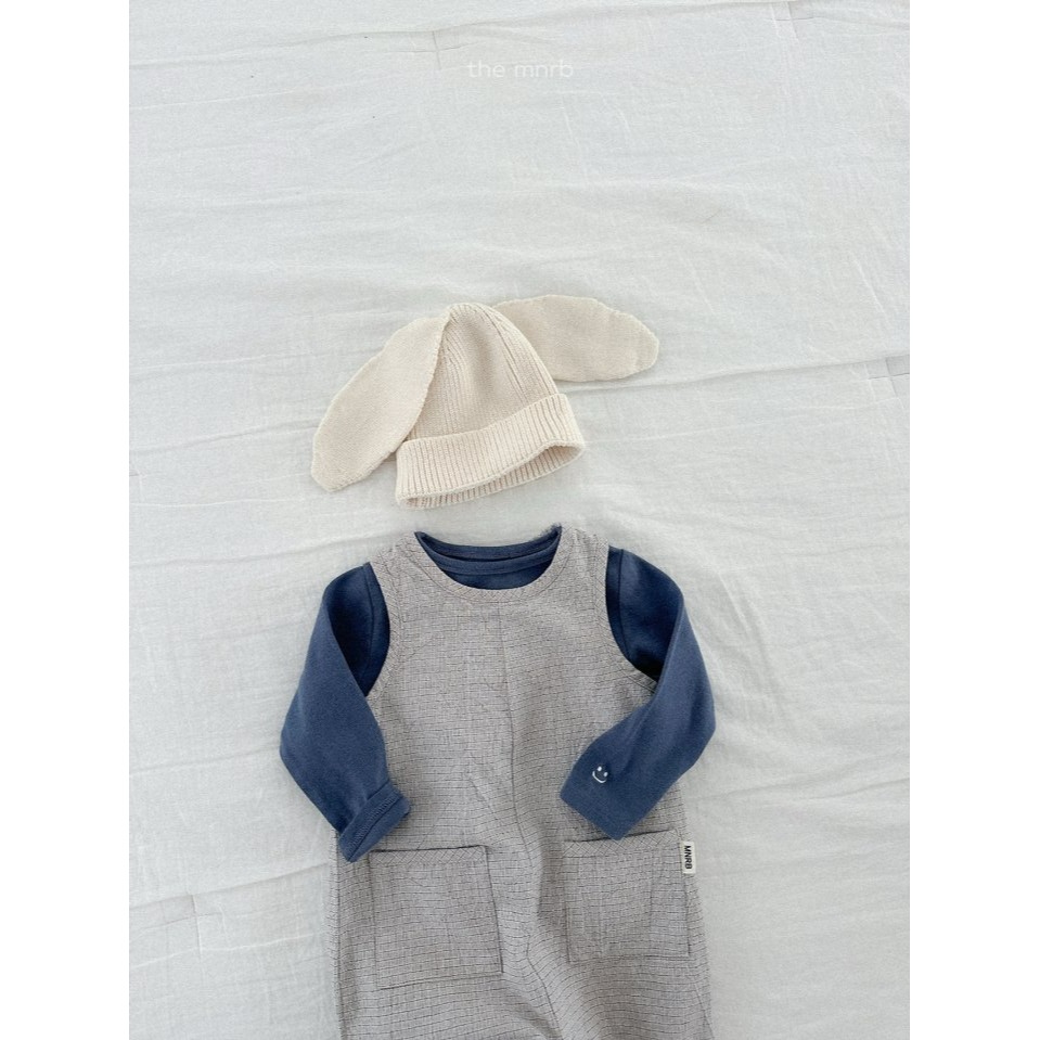 Minirobe 吊帶褲 미니로브 모던체크오버롤-細節圖8