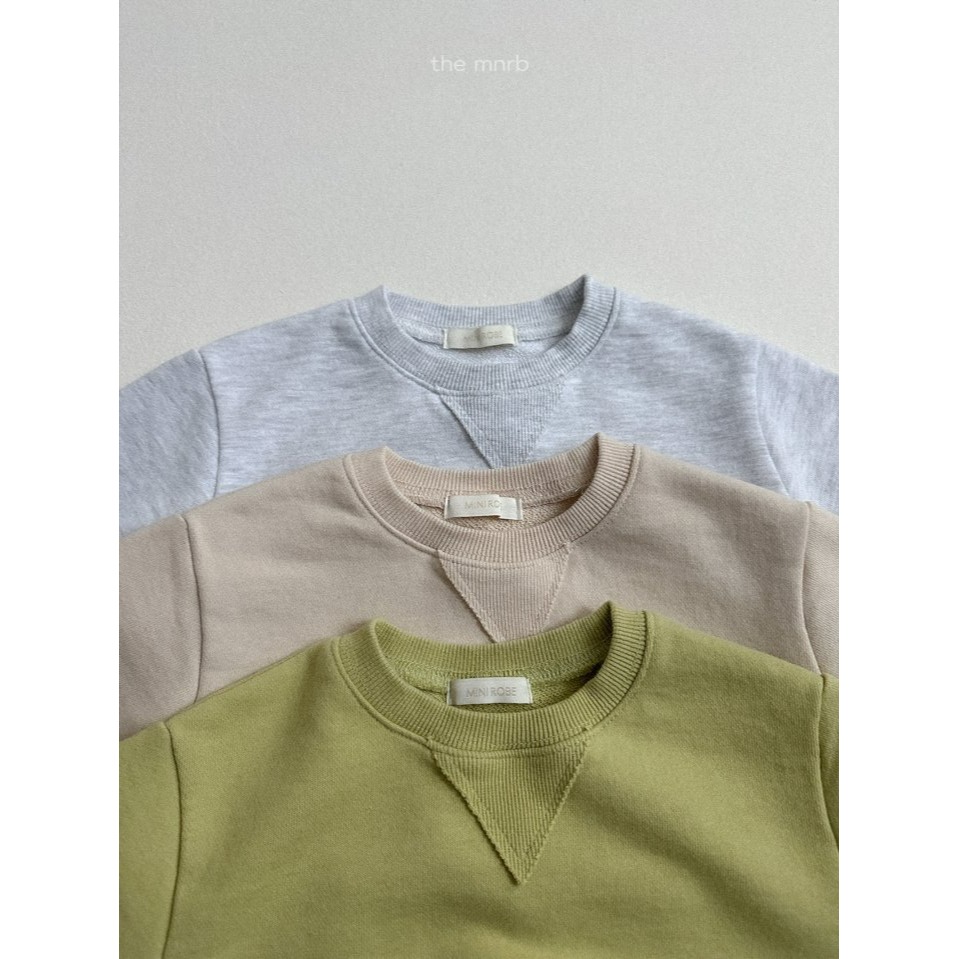 Minirobe 上衣 미니로브 벨라맨투맨-細節圖3