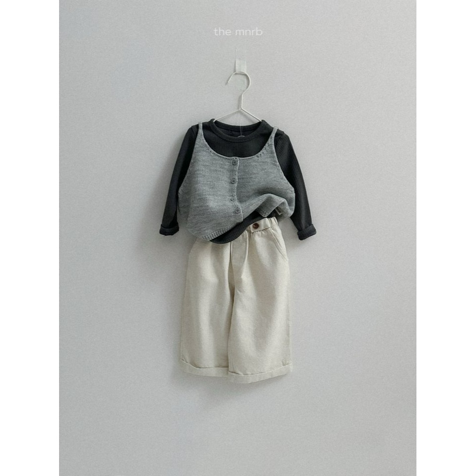 Minirobe 褲子 미니로브 비죠팬츠-細節圖9