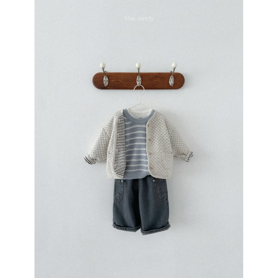 Minirobe 褲子 미니로브 조인데님팬츠-細節圖8