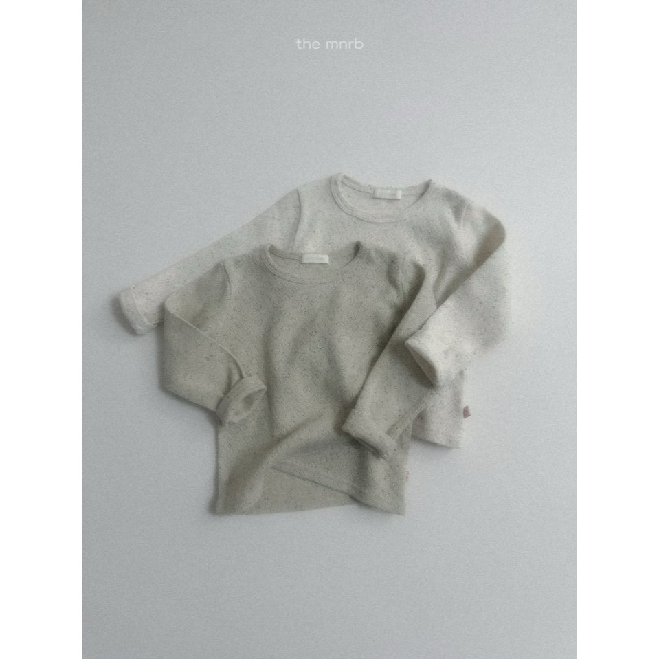 Minirobe 上衣 미니로브 스프링클긴팔티-細節圖2