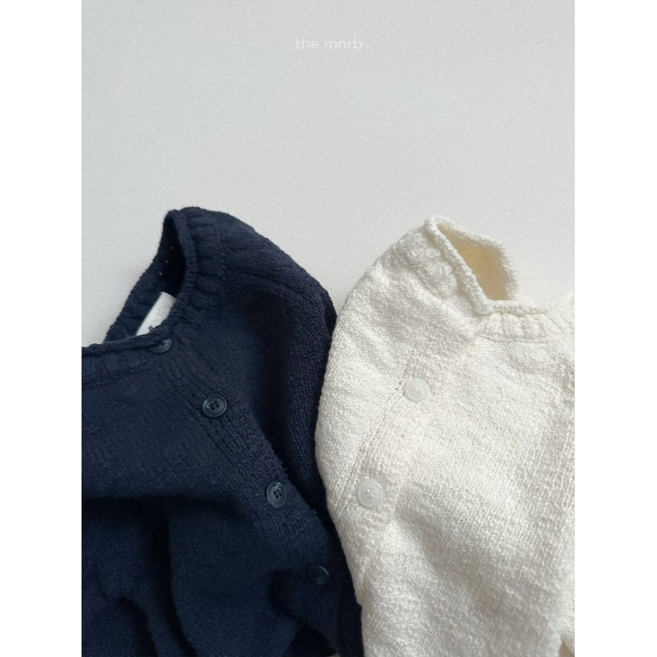 Minirobe 開襟衫 미니로브 코지가디건-細節圖3