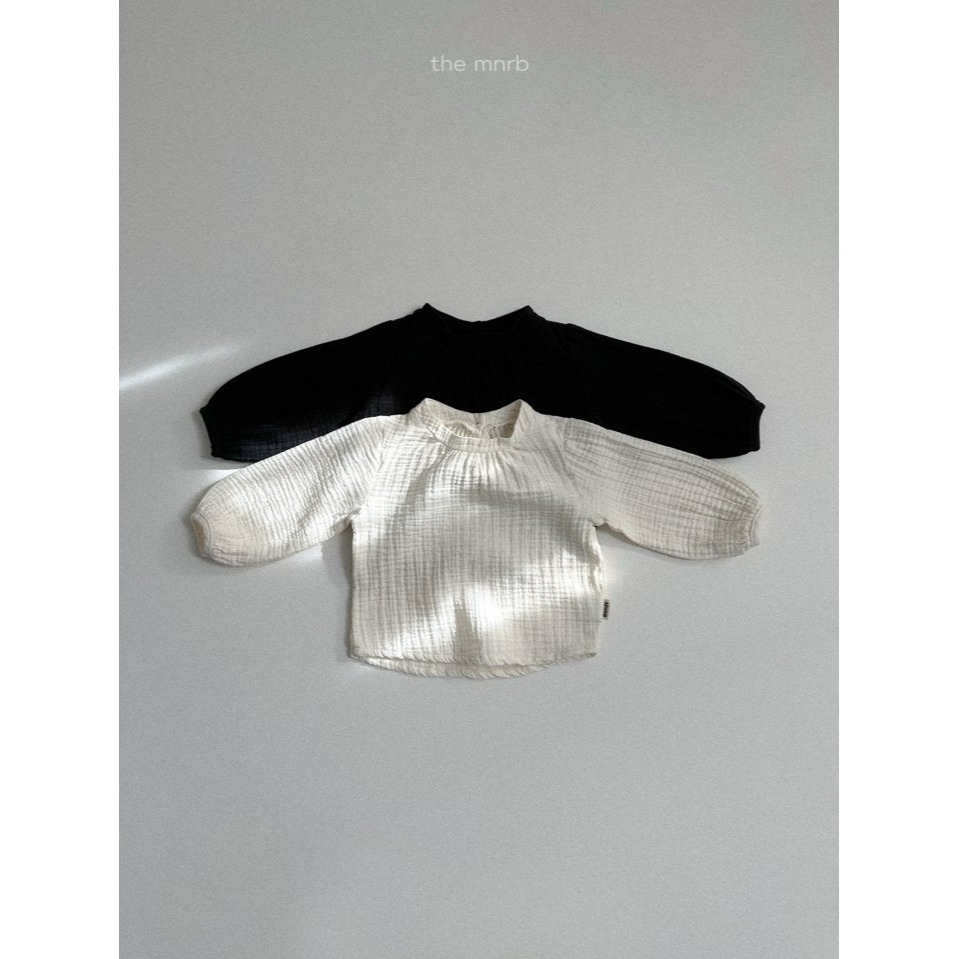 Minirobe 上衣 미니로브 러플블라우스-細節圖2