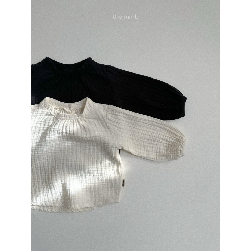 Minirobe 上衣 미니로브 러플블라우스-細節圖3