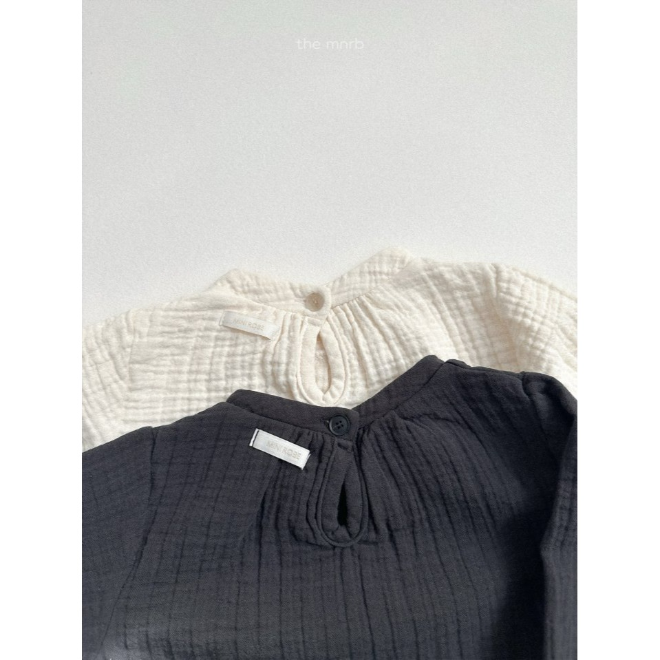 Minirobe 上衣 미니로브 러플블라우스-細節圖4