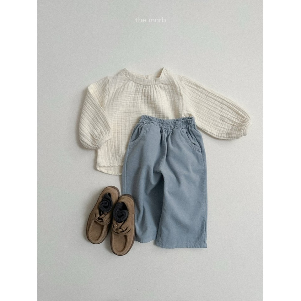 Minirobe 上衣 미니로브 러플블라우스-細節圖7