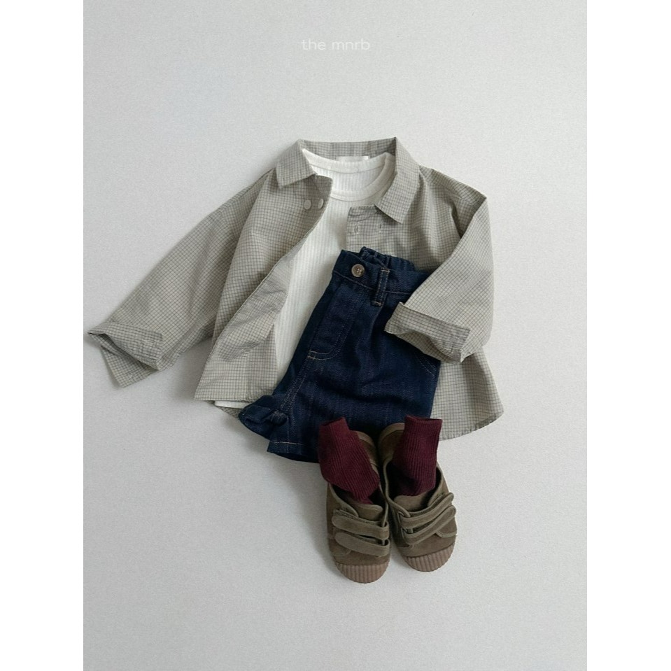 Minirobe 上衣 미니로브 더블카라셔츠-細節圖5