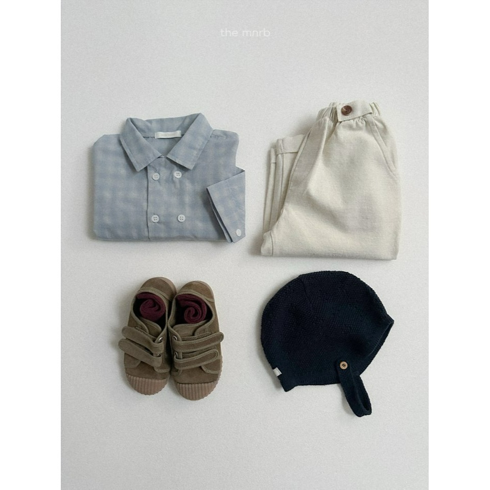 Minirobe 上衣 미니로브 더블카라셔츠-細節圖6