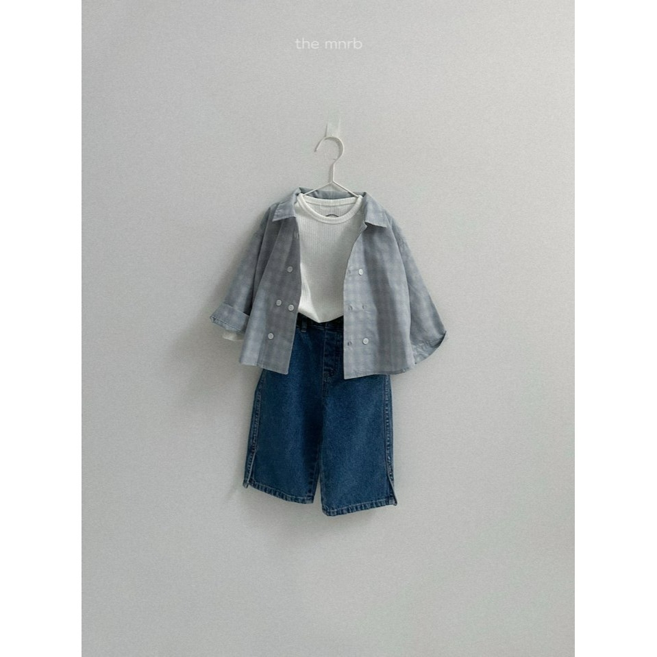 Minirobe 上衣 미니로브 더블카라셔츠-細節圖9