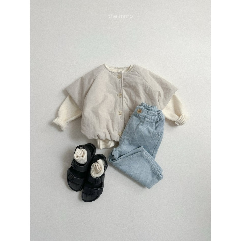 Minirobe 上衣 미니로브 스퀘어벌룬패딩-細節圖8