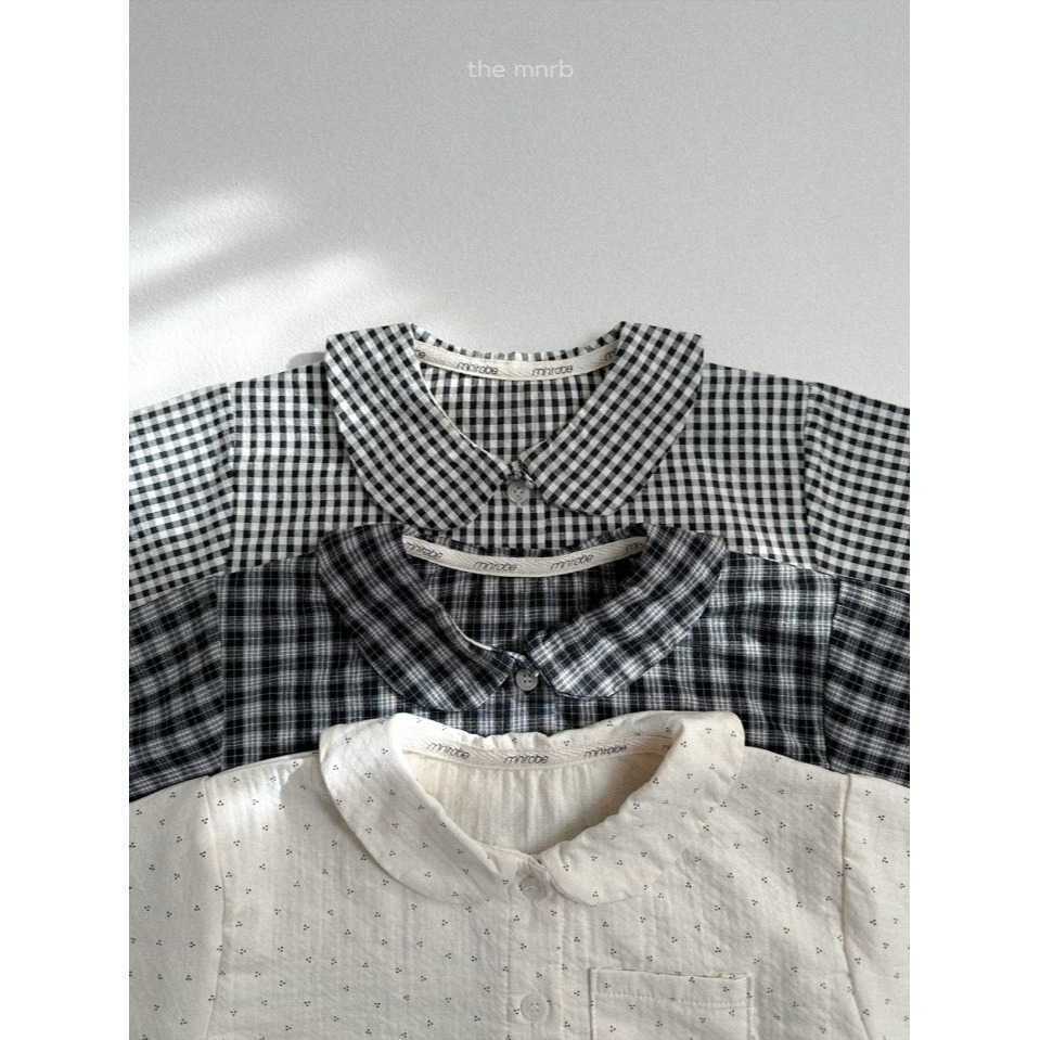 Minirobe 上衣 미니로브 루밍카라셔츠-細節圖3