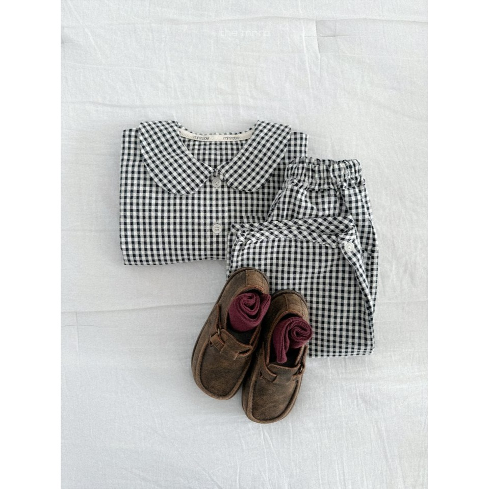 Minirobe 上衣 미니로브 루밍카라셔츠-細節圖9