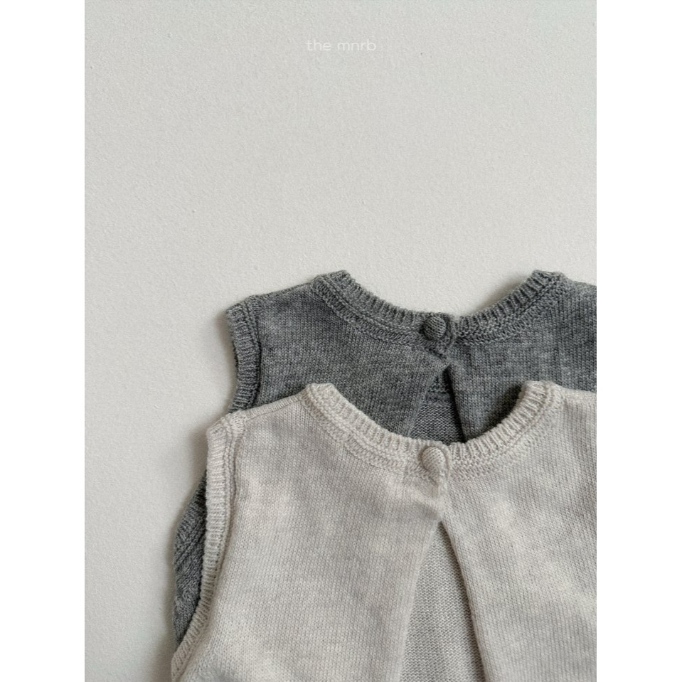 Minirobe 背心 미니로브 오픈베스트-細節圖3