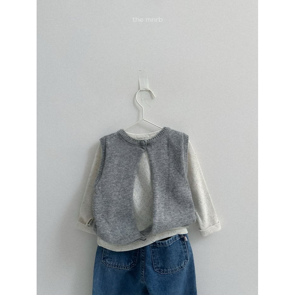 Minirobe 背心 미니로브 오픈베스트-細節圖10