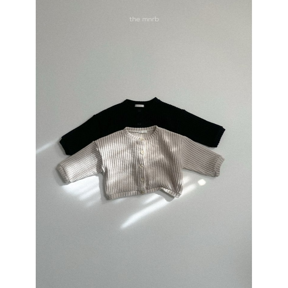 Minirobe 開襟衫 미니로브 모네가디건-細節圖3