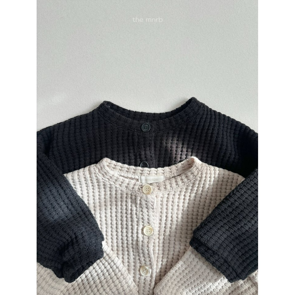 Minirobe 開襟衫 미니로브 모네가디건-細節圖4