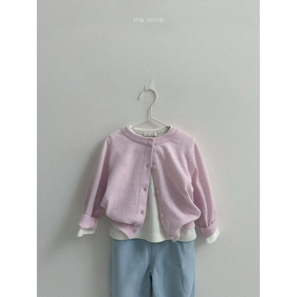 Minirobe 開襟衫 미니로브 스프링가디건-細節圖7