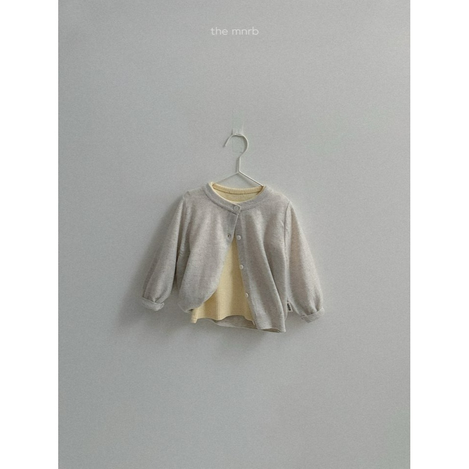 Minirobe 開襟衫 미니로브 스프링가디건-細節圖10