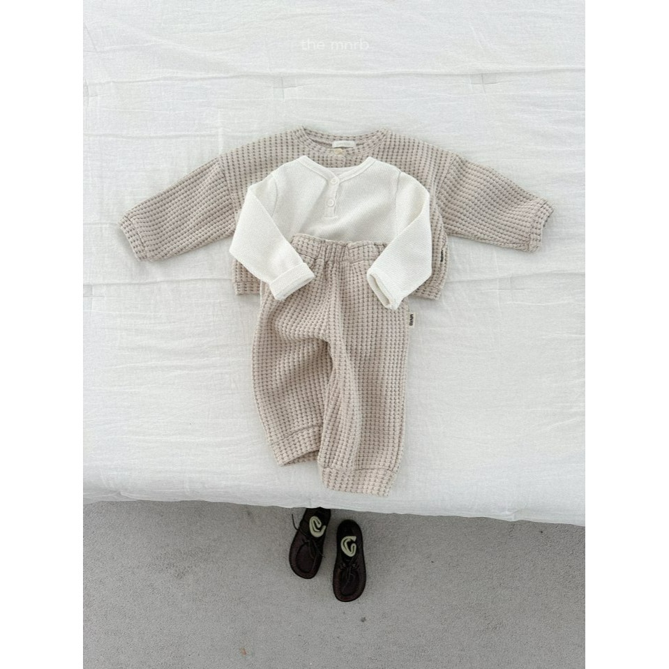 Minirobe 上衣 미니로브 와플단작티-細節圖8