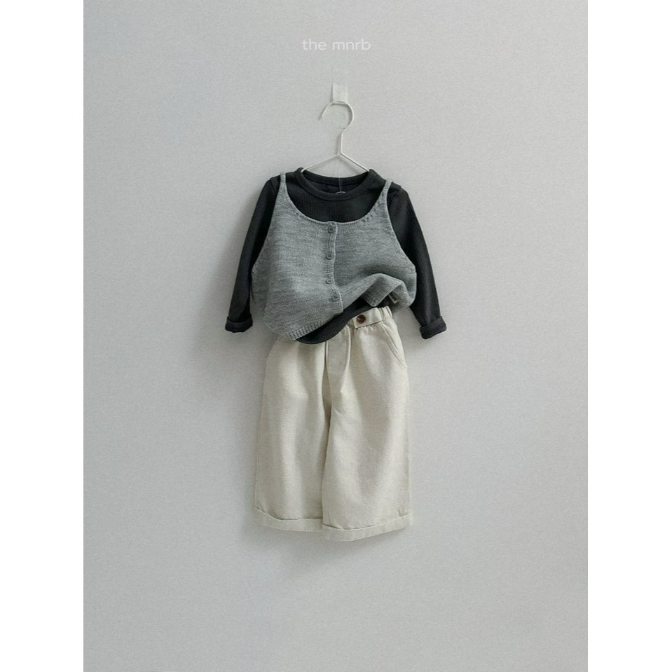 Minirobe 背心 미니로브 레이어드베스트-細節圖10