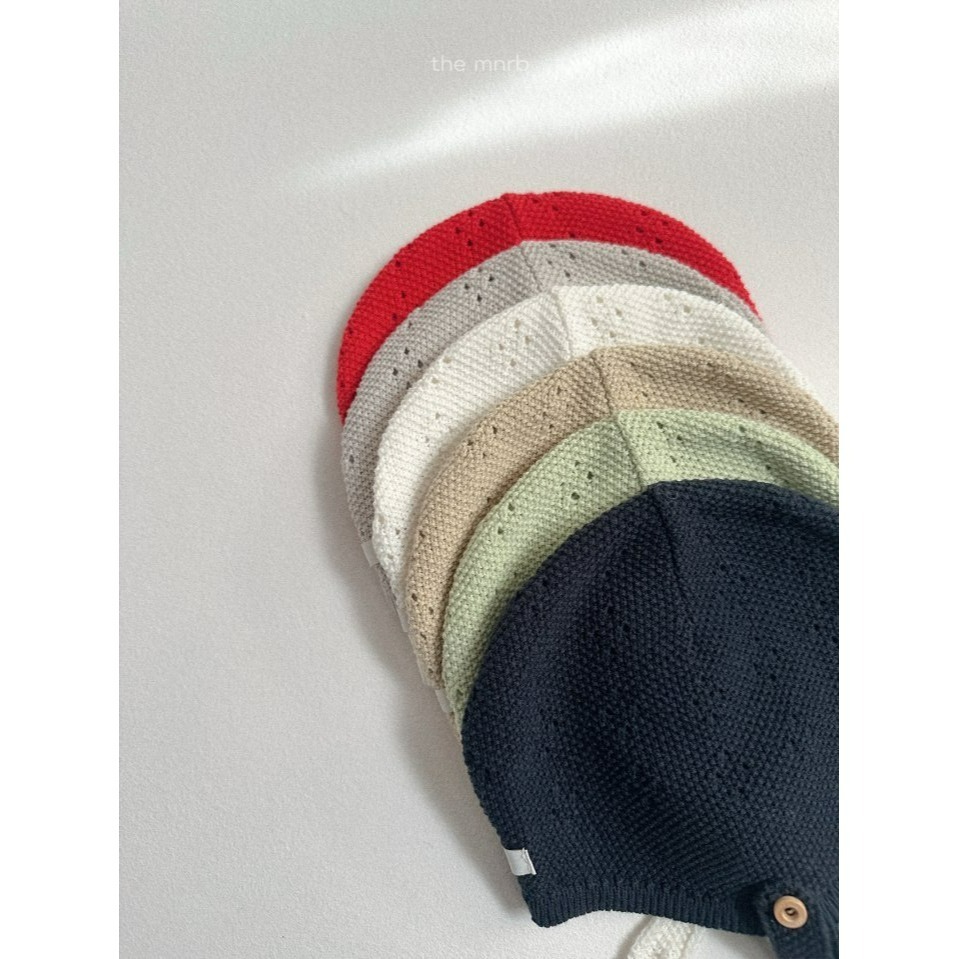 Minirobe 帽子 미니로브 동글보넷-細節圖3