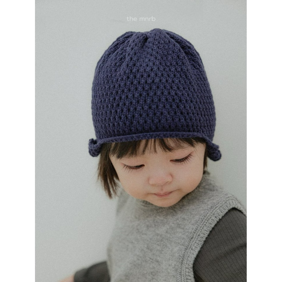 Minirobe 帽子 미니로브 크로쉐비니-細節圖6