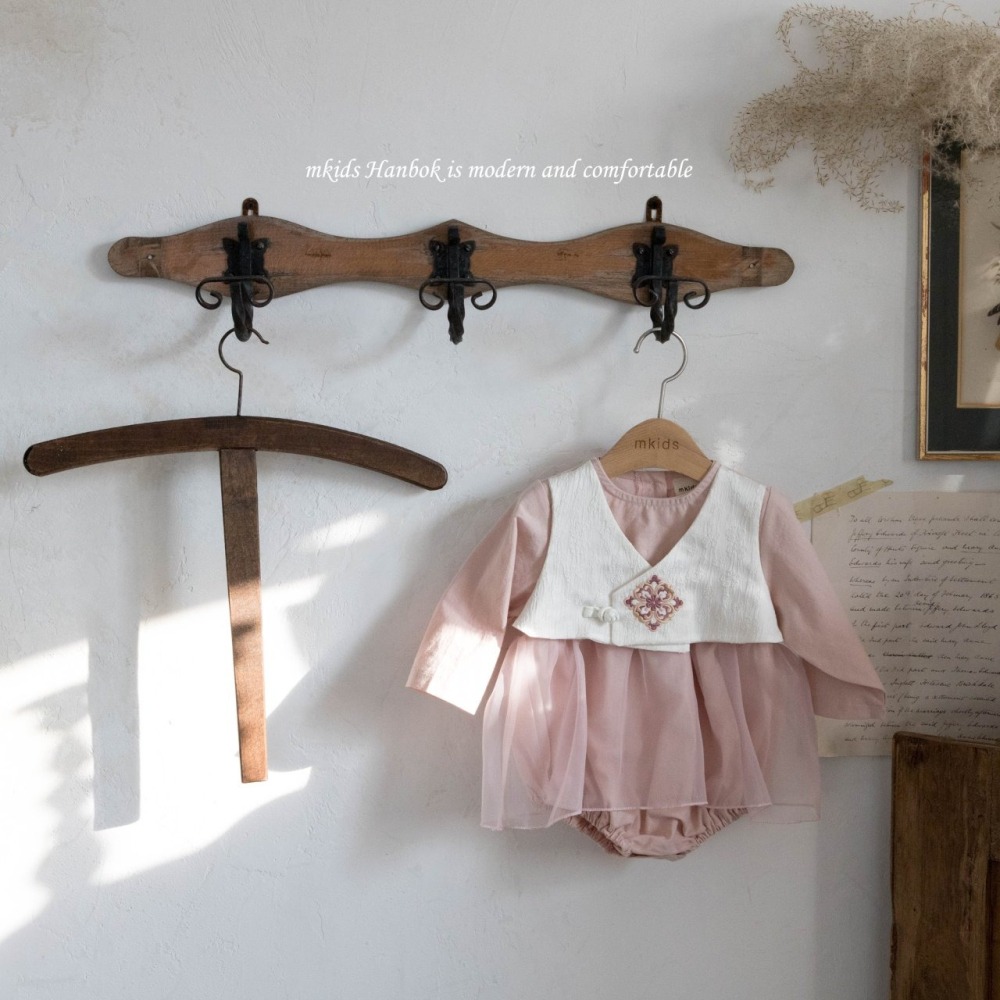 Mkids 春季馬卡龍韓服 아리한복슈트-細節圖3