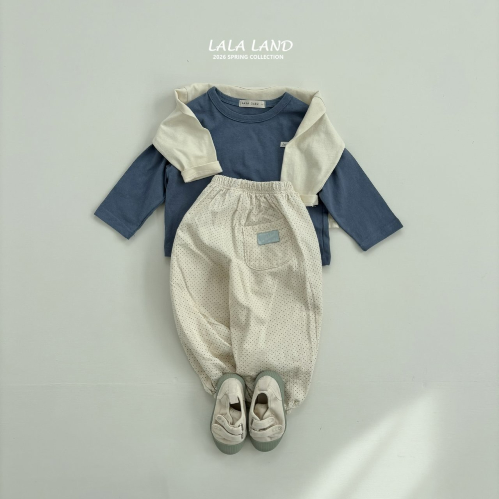 Lalaland 褲子 라라랜드 도트고쟁이 (Kids)-細節圖4