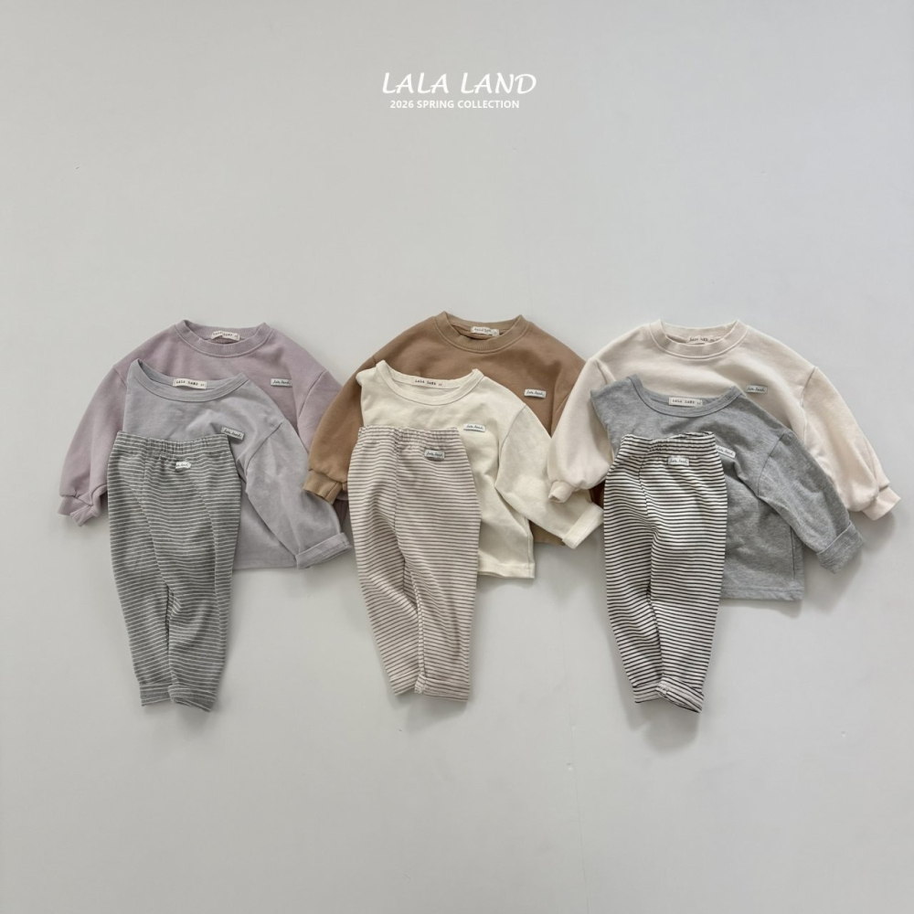 Lalaland 上衣 라라랜드 라라맨투맨 (Kids)-細節圖3