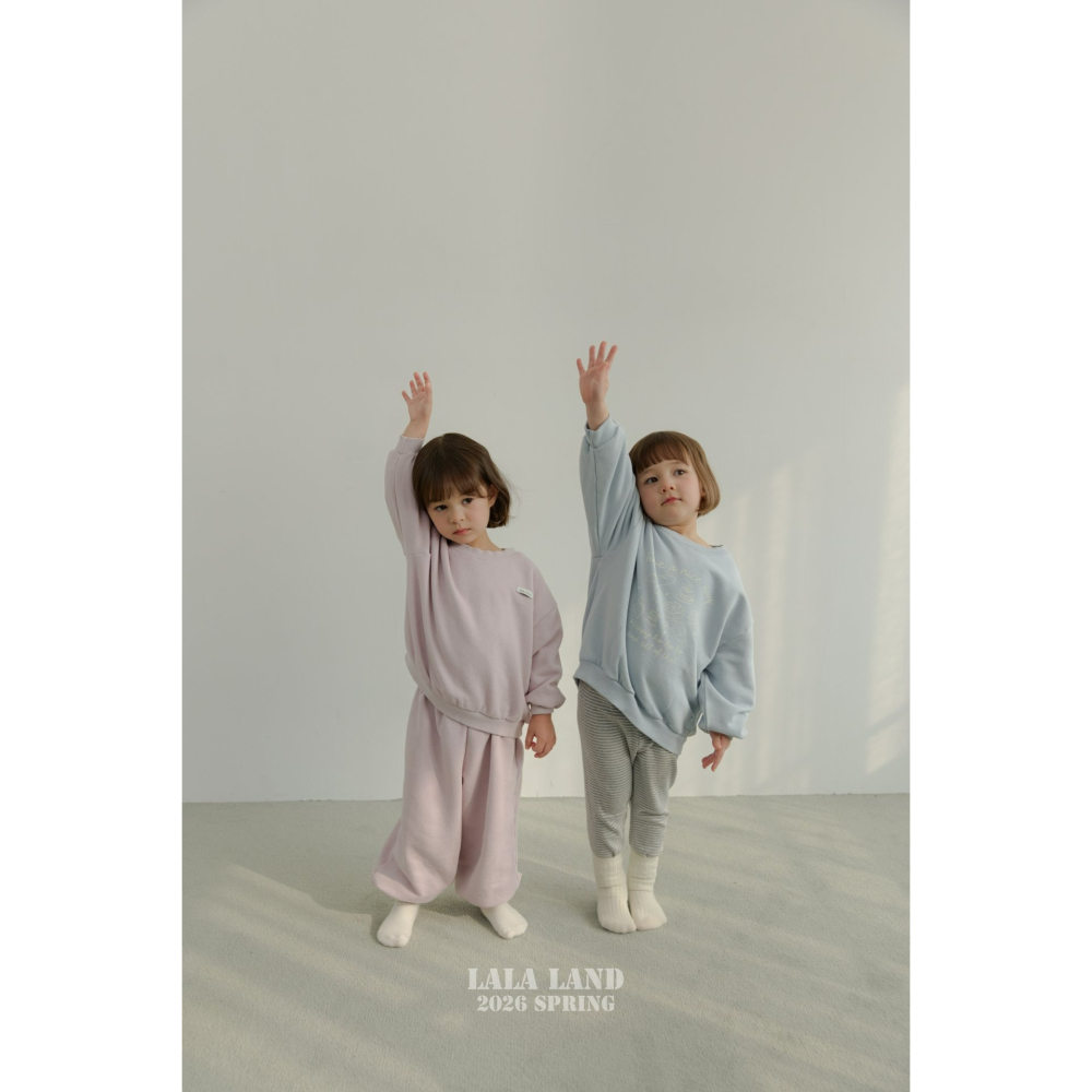 Lalaland 上衣 라라랜드 라라맨투맨 (Kids)-細節圖9