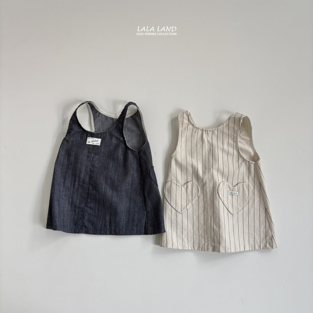 Lalaland 洋裝 라라랜드 러브포켓원피스 (Kids)-細節圖2