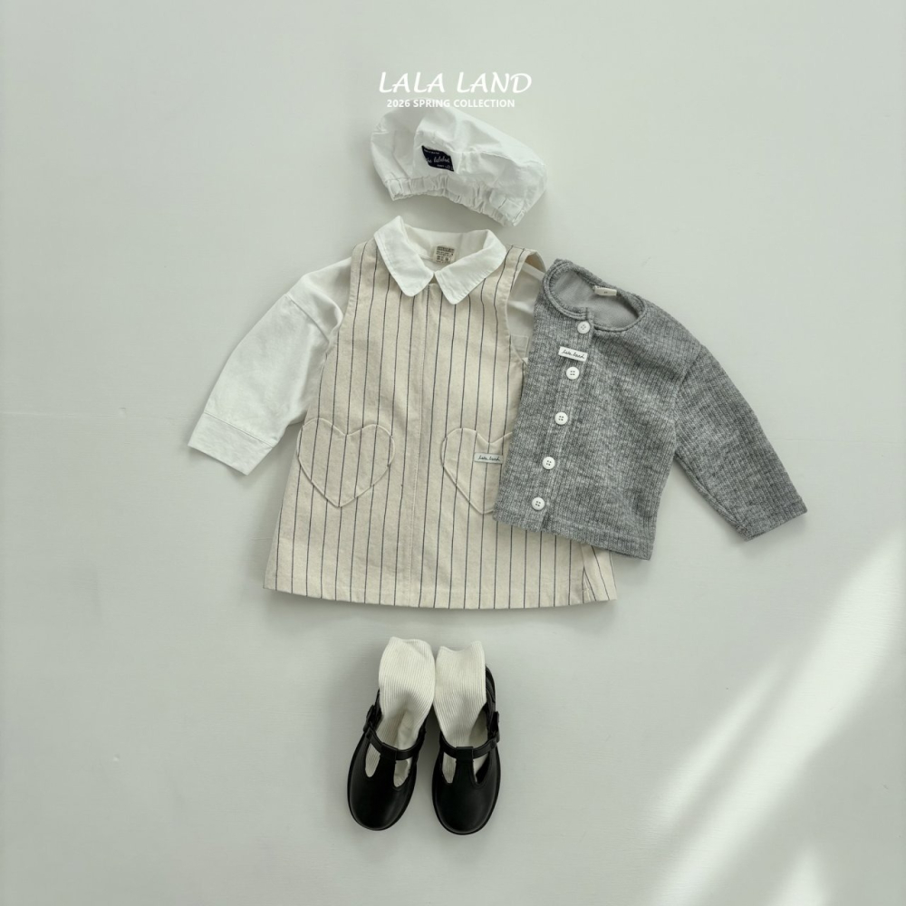 Lalaland 洋裝 라라랜드 러브포켓원피스 (Kids)-細節圖3