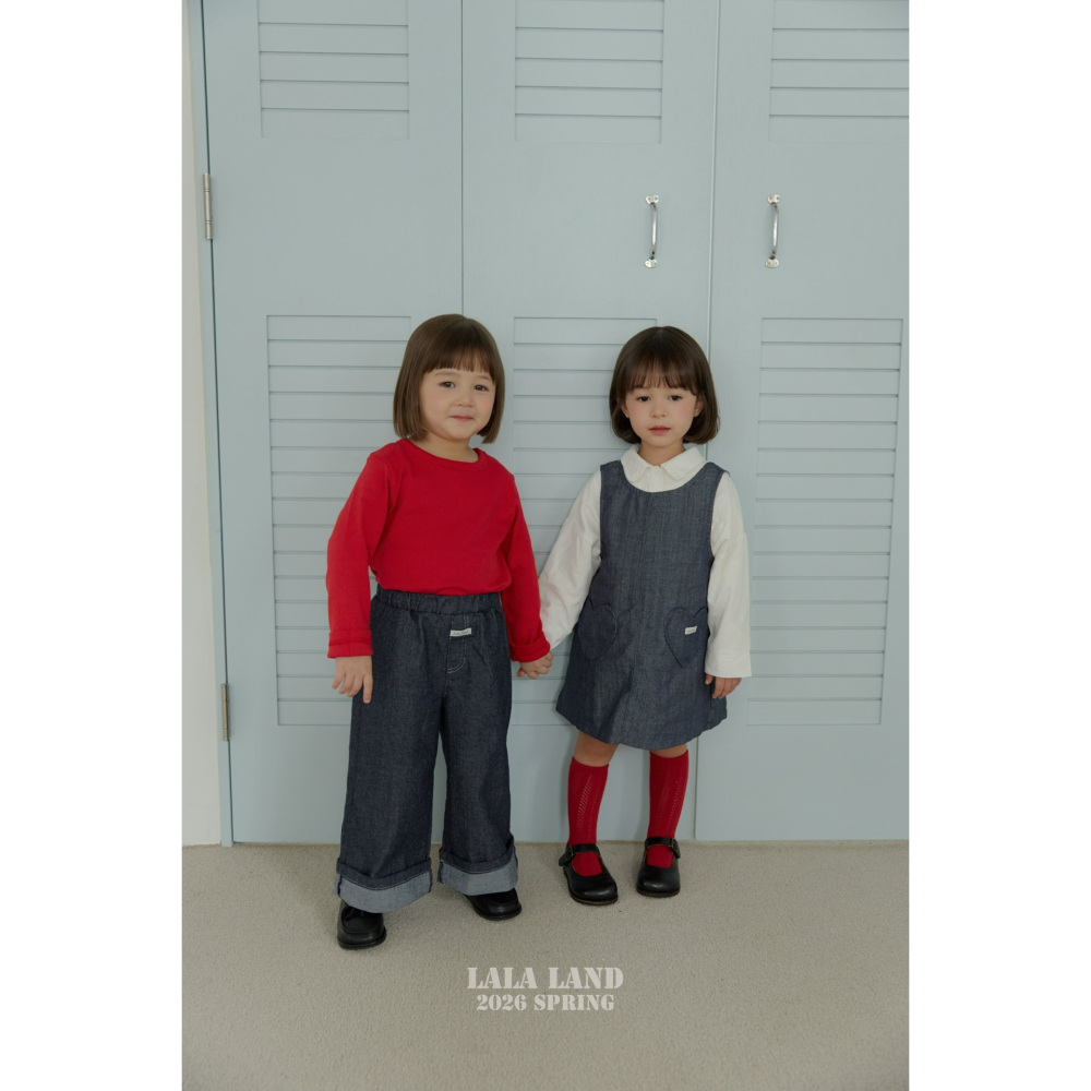 Lalaland 洋裝 라라랜드 러브포켓원피스 (Kids)-細節圖6