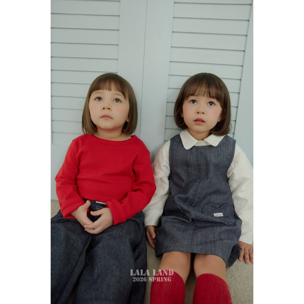 Lalaland 洋裝 라라랜드 러브포켓원피스 (Kids)-細節圖7