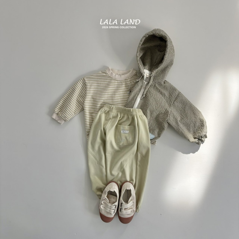 Lalaland 外套  라라랜드 버블체크점퍼 (Kids)-細節圖3