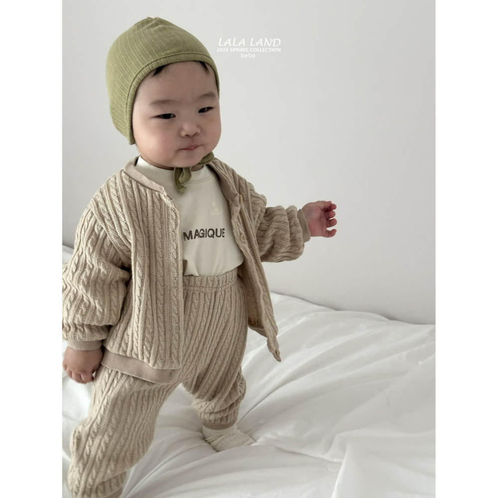 Lalaland 開襟衫 라라랜드 베베꽈베기니트가디건 (Bebe)-細節圖11