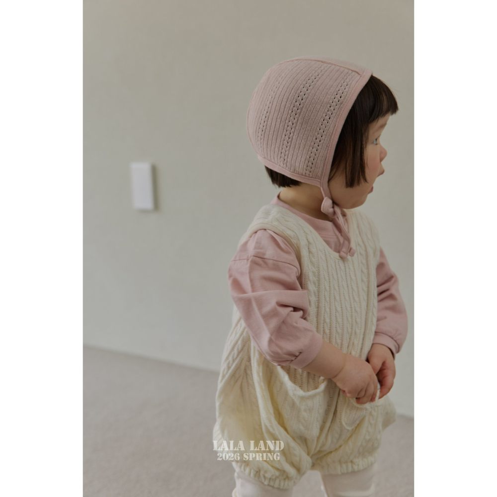 Lalaland 吊帶褲 라라랜드 베베꽈베기니트멜빵 (Bebe)-細節圖5