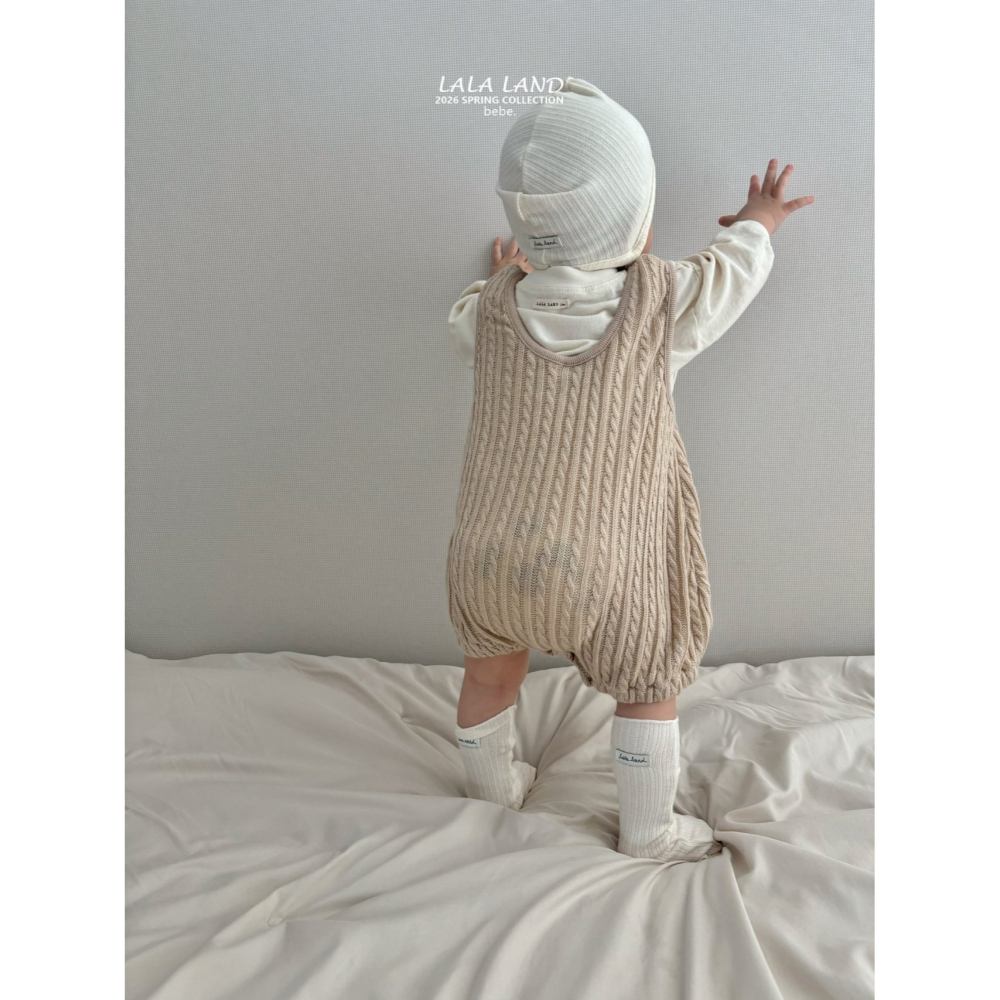 Lalaland 吊帶褲 라라랜드 베베꽈베기니트멜빵 (Bebe)-細節圖10