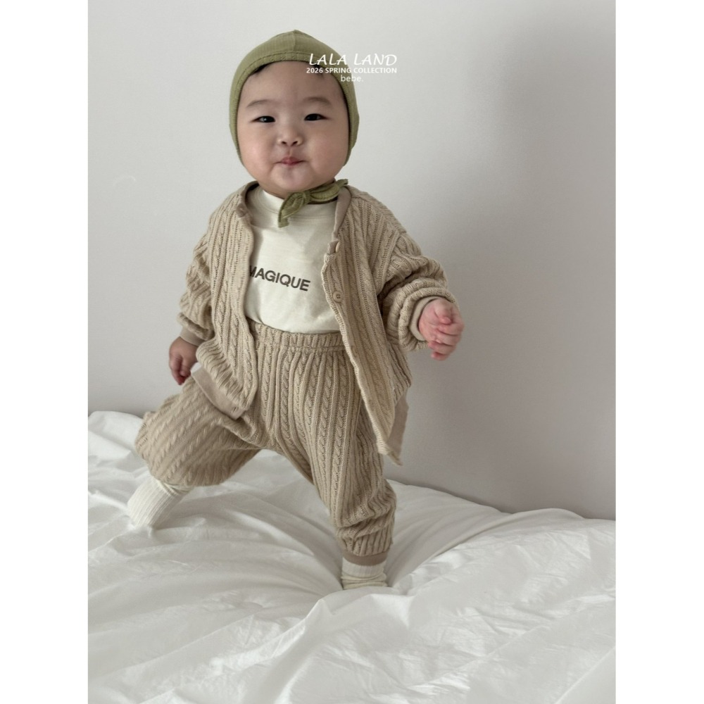 Lalaland 褲子 라라랜드 베베꽈베기조거바지 (Bebe)-細節圖10