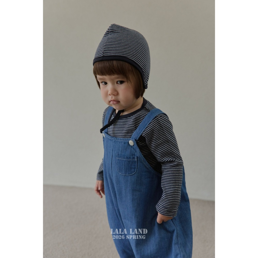 Lalaland 吊帶褲 라라랜드 베베데님멜빵 (Bebe)-細節圖7