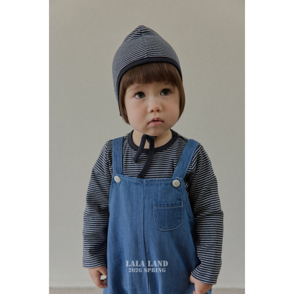 Lalaland 吊帶褲 라라랜드 베베데님멜빵 (Bebe)-細節圖9