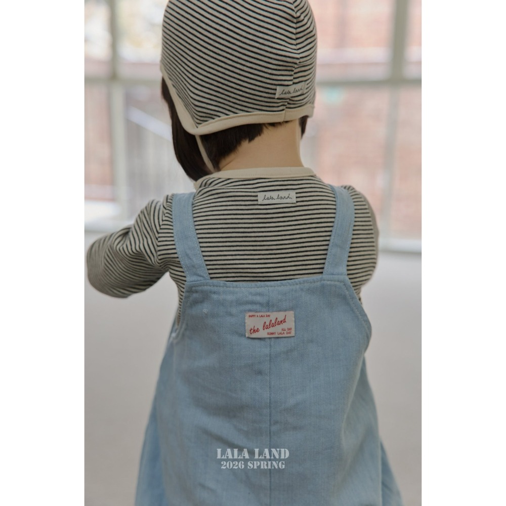 Lalaland 吊帶褲 라라랜드 베베데님멜빵 (Bebe)-細節圖10