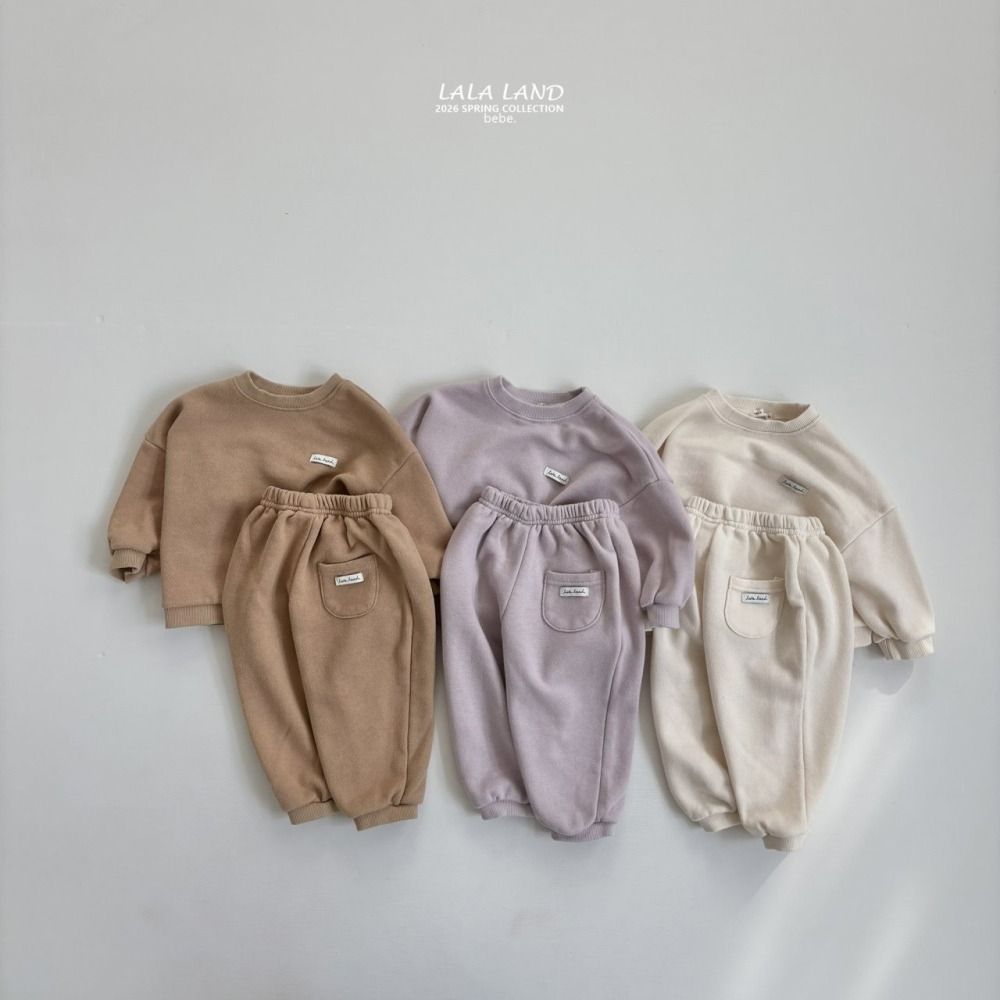 Lalaland 上衣 라라랜드 베베라라맨투맨 (Bebe)-細節圖2