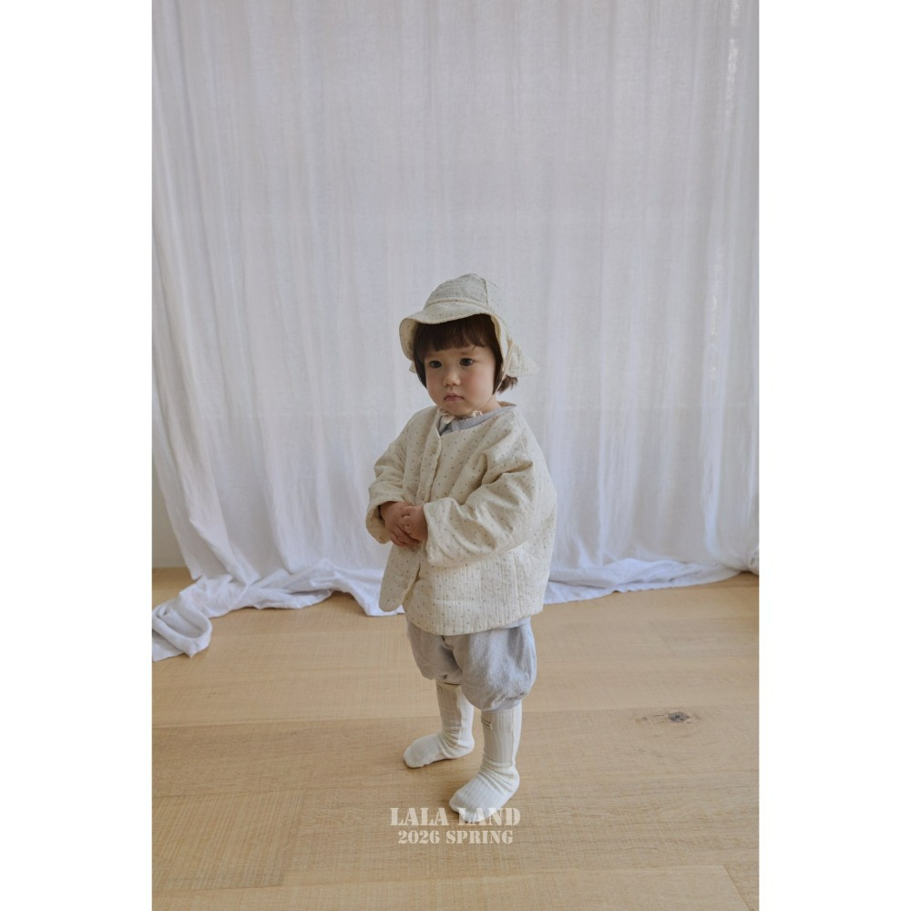 Lalaland 外套 라라랜드 베베비엔누빔점퍼 (Bebe)-細節圖6