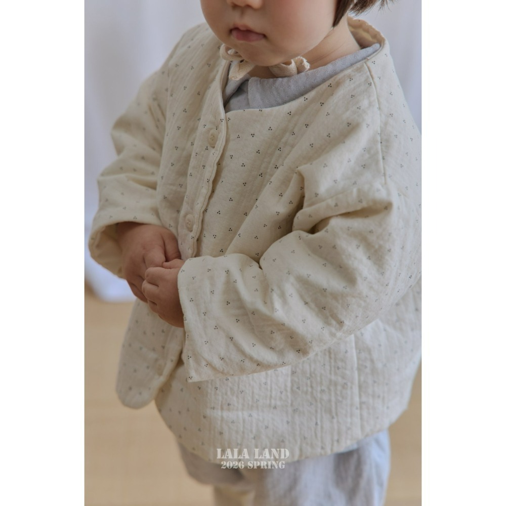 Lalaland 外套 라라랜드 베베비엔누빔점퍼 (Bebe)-細節圖7