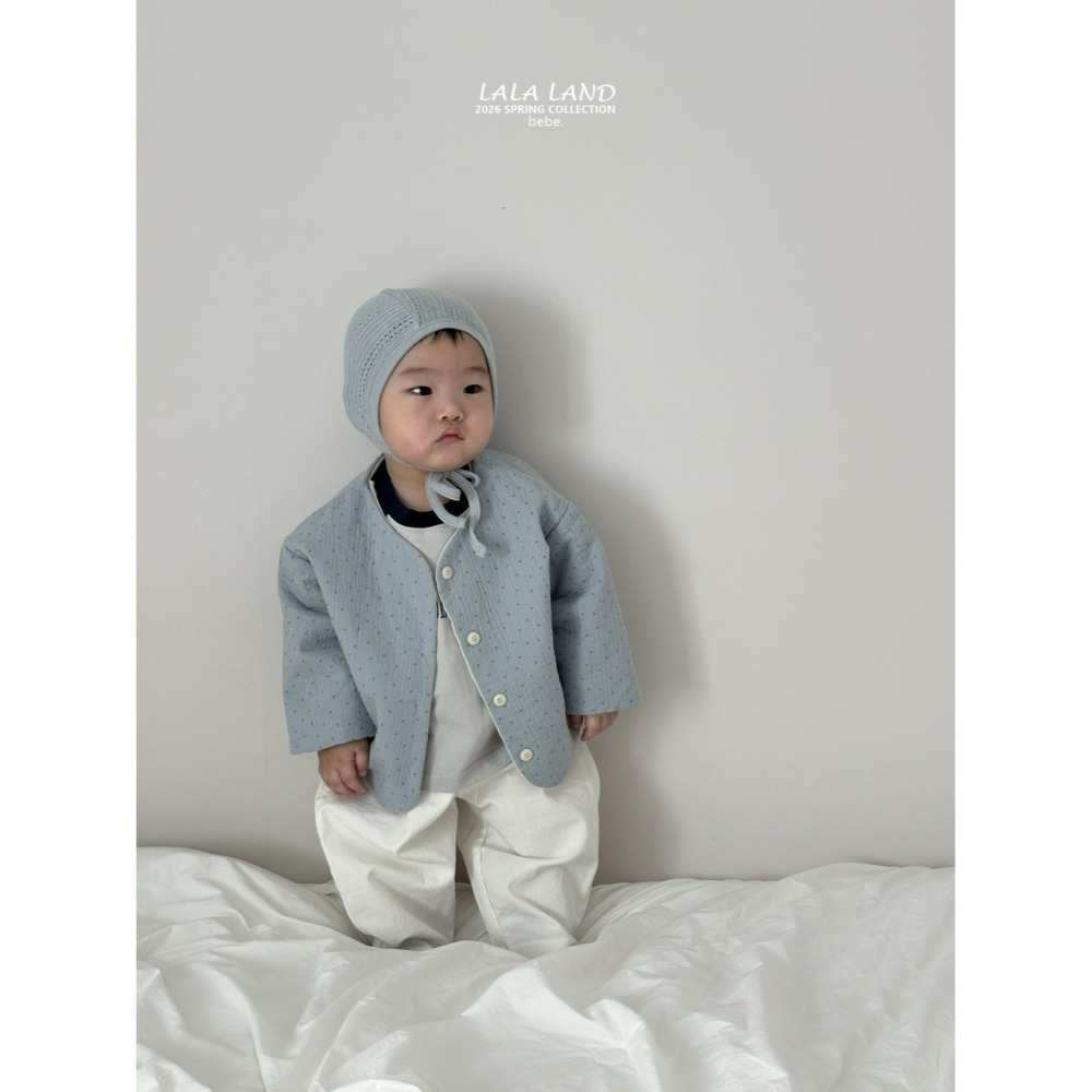Lalaland 外套 라라랜드 베베비엔누빔점퍼 (Bebe)-細節圖10
