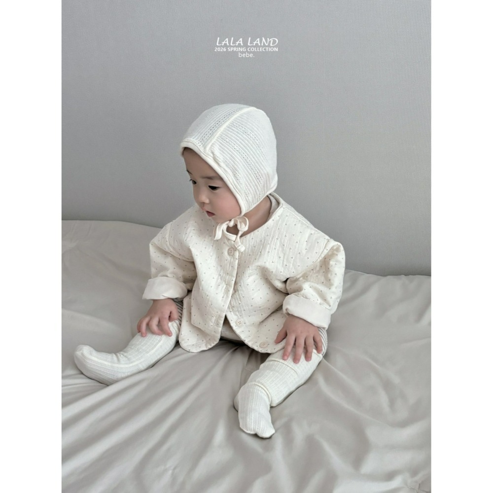 Lalaland 外套 라라랜드 베베비엔누빔점퍼 (Bebe)-細節圖11