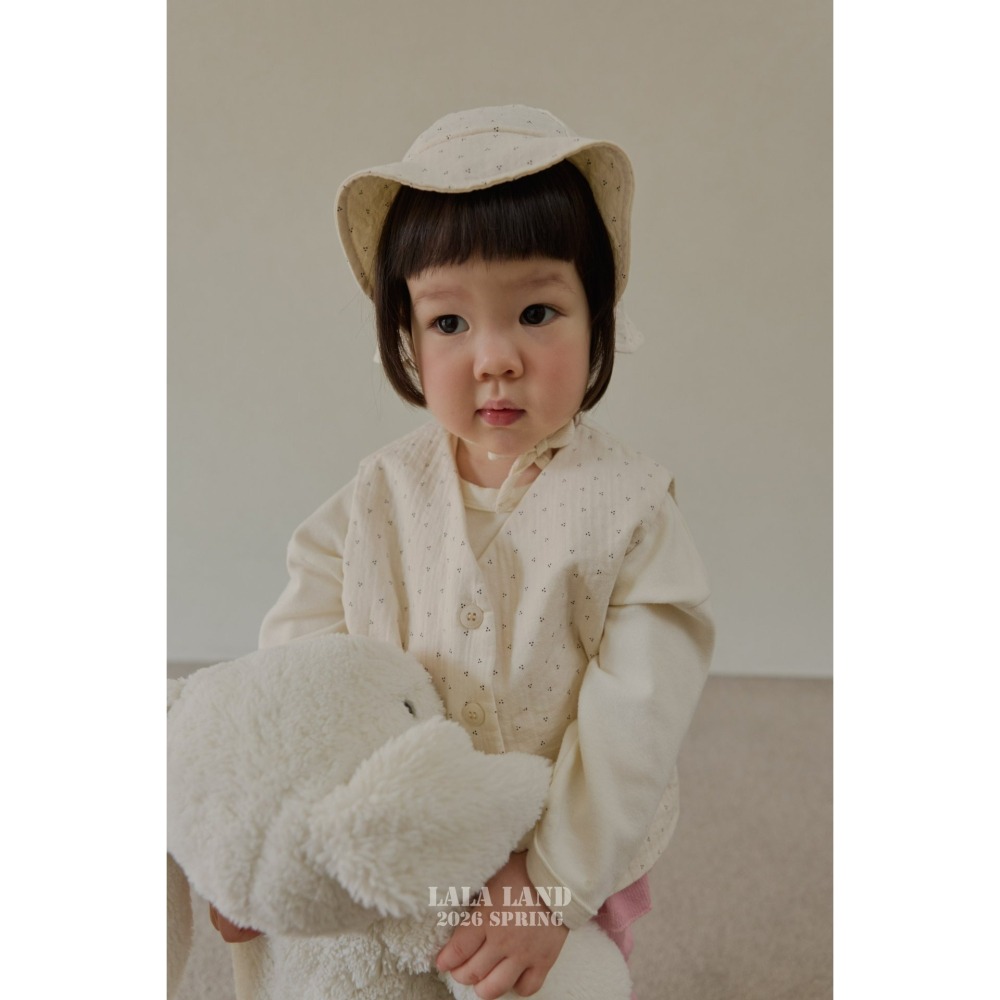 Lalaland 背心 라라랜드 베베비엔누빔조끼 (Bebe)-細節圖8